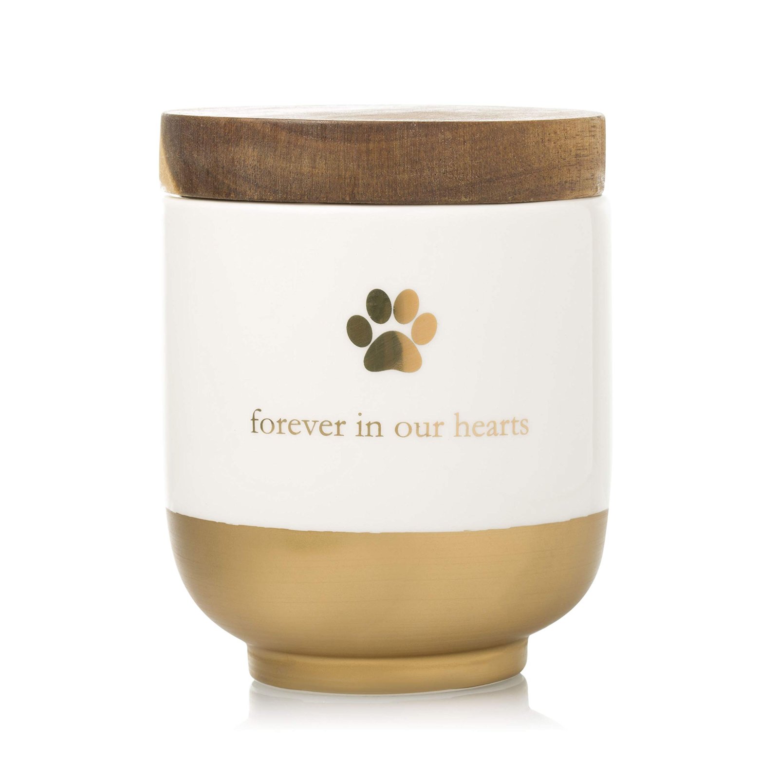 Forever in Our Hearts Ceramic Pet Ashes Urn