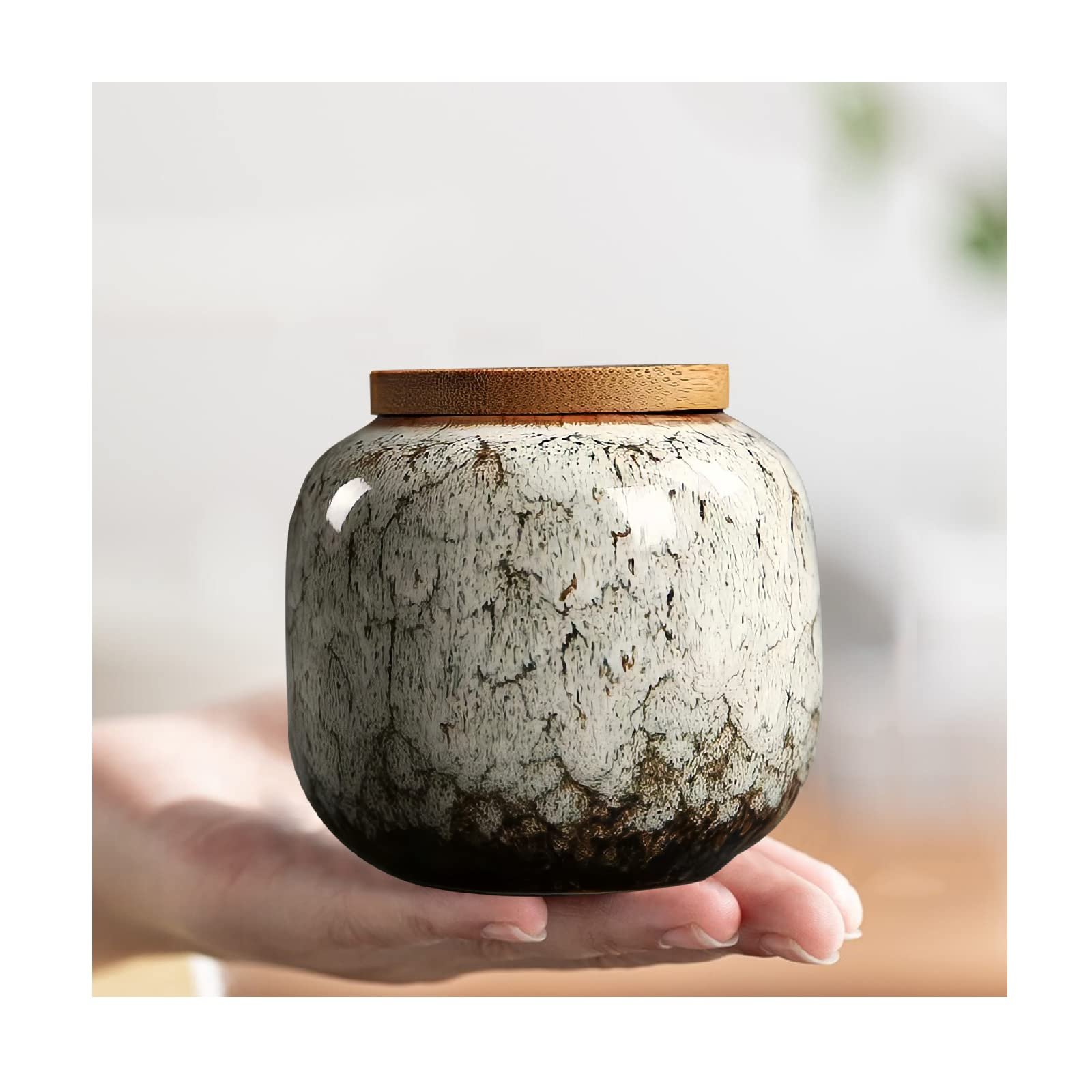 Decorative Mini Ceramic Keepsake Urn